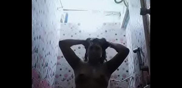  Swathi naidu sexy and nude bath part-3